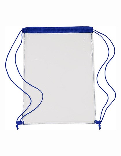 L-merch - Transparent PVC Drawstring Backpack