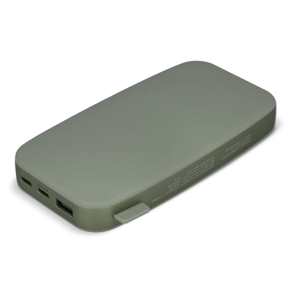 2PB18100 | Fresh 'n Rebel Powerbank 18000mAh USB-C Fast Charging 20W - Dried Green